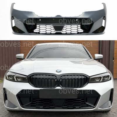 Передний бампер в сборе M paket BMW 3 series G20 G21 2023+ Передний бампер в сборе M paket BMW 3 series G20 G21 2023+