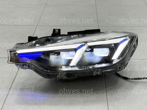 Фары FULL LED 2 линзи для BMW 3 series F30 F31 2015-2018 КСЕНОН И ЛЕД В ЛЕД