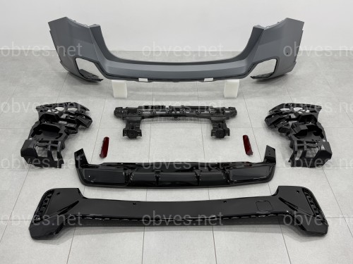 Задний бампер M paket BMW X1 U11 U12 2022-