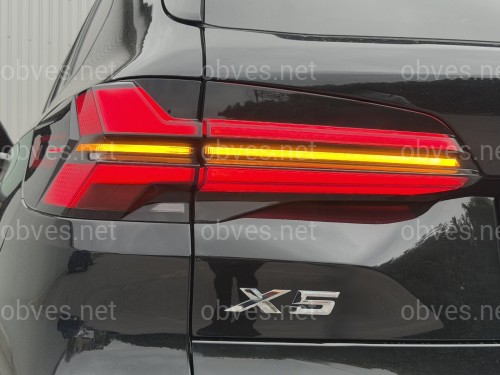 Рестайлинг комплект обвеса X5M F95 2023+ для BMW X5 G05 2018-2022 С ФАРАМИ SHADOW LINE
