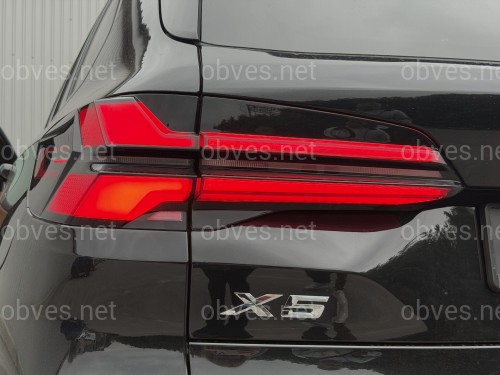 Рестайлинг комплект обвеса X5M F95 2023+ для BMW X5 G05 2018-2022 С ФАРАМИ SHADOW LINE