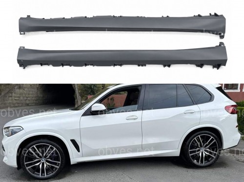 Накладки на пороги M-paket BMW X5 G05 / X5M F95 2019- Накладки на пороги M-paket BMW X5 G05 / X5M F95 2019-