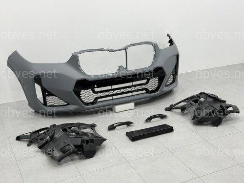 Передний бампер M paket BMW X1 U11 U12 2022-
