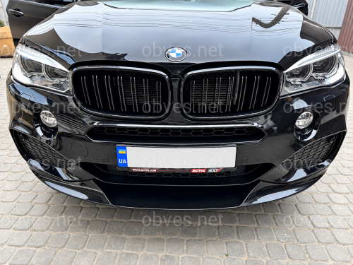 Юбка переднего бампера M-Perfomance для BMW X5 F15 2013-2018 ЧЕРНЫЙ ГЛЯНЕЦ Юбка переднего бампера M-Perfomance для BMW X5 F15 2013-2018 ЧЕРНЫЙ ГЛЯНЕЦ