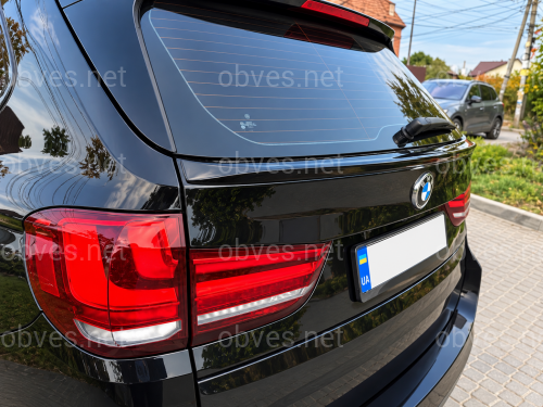 Спойлер под стекло (нижний) BMW X5 F15 2013-2018 ABS пластик цвет, черный глянец Спойлер под стекло (нижний) BMW X5 F15 2013-2018 ABS пластик цвет, черный глянец