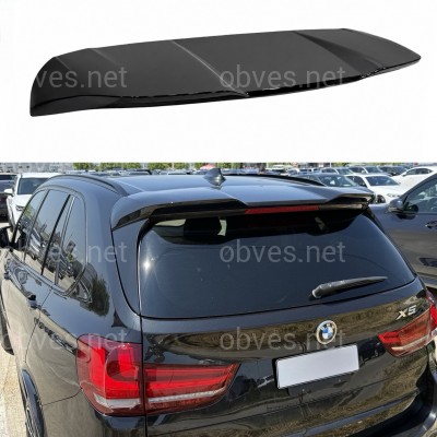 Спойлер козырек на крышку багажника BMW X5 F15 2013-2018, цвет черный глянец Спойлер козырек на крышку багажника BMW X5 F15 2013-2018, цвет черный глянец