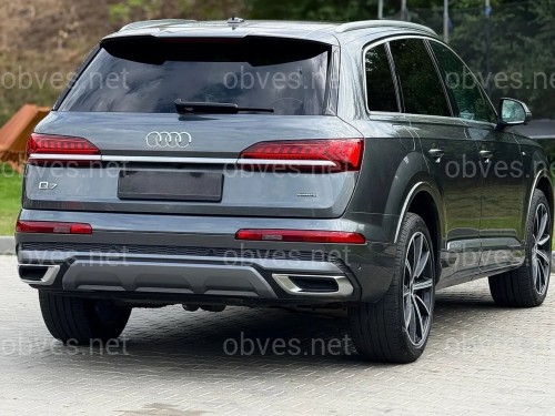 Бампер задний в сборе S-Line для Audi Q7 4M 2020-2024 Бампер задний в сборе S-Line для Audi Q7 4M 2020-2024