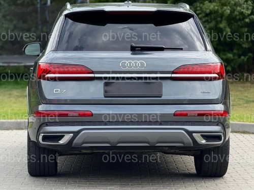 Бампер задний в сборе S-Line для Audi Q7 4M 2020-2024 Бампер задний в сборе S-Line для Audi Q7 4M 2020-2024