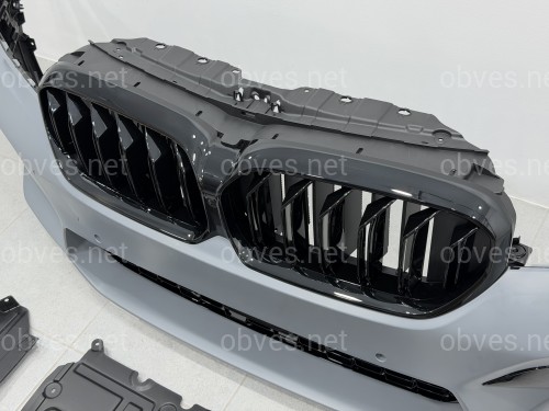 Комплект рестайлинга передней части в стиле M5 LCI 2020+ для BMW 5 series G30 G31 2016-2020 с фарами BMW Laser
