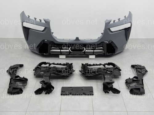 Передний бампер в сборе M paket для BMW X7 G07 LCI 2023- Передний бампер в сборе M paket для BMW X7 G07 LCI 2023-