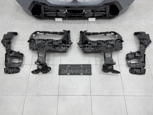 Передний бампер в сборе M paket для BMW X7 G07 LCI 2023- Передний бампер в сборе M paket для BMW X7 G07 LCI 2023-