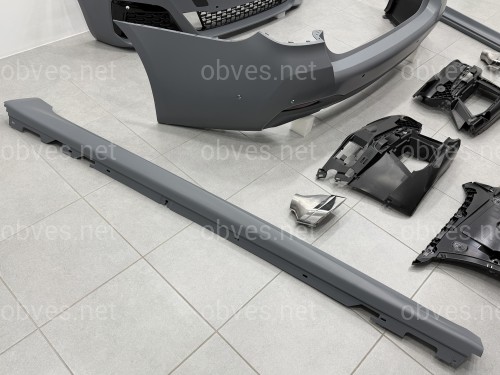 Комплект обвеса рестайлинг M paket LCI 2020+ для BMW 5 series G30 2016-2020 с фарами BMW LED Комплект обвеса рестайлинг M paket LCI 2020+ для BMW 5 series G30 2016-2020 с фарами BMW LED