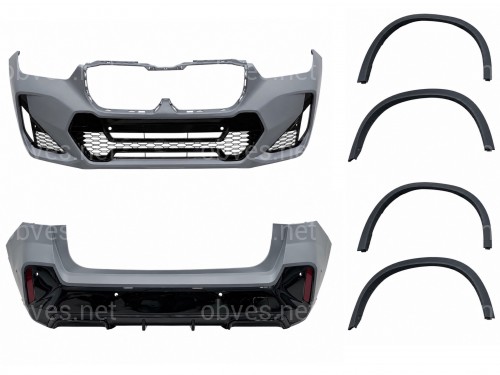 Обвес M пакет BMW X1 U11 U12 2022+ (бампер передний / задний, арки)