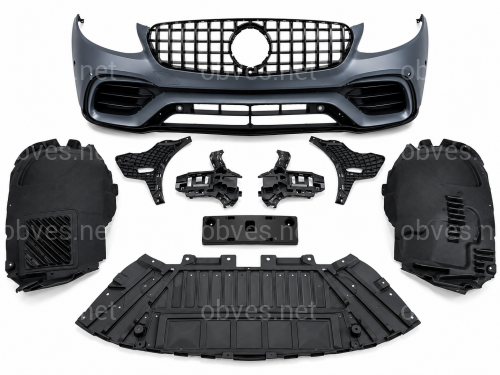 Бампер передний в сборе AMG GLC63 Mercedes GLC X253 C253 2015-2019