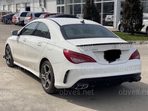 Пороги AMG Mercedes CLA class C117 2013-2018