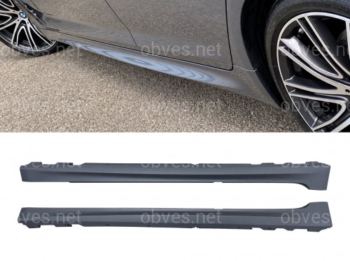 Накладки на пороги M-paket BMW 5 series G30 / G31 2017-2023 Накладки на пороги M-paket BMW 5 series G30 / G31 2017-2023