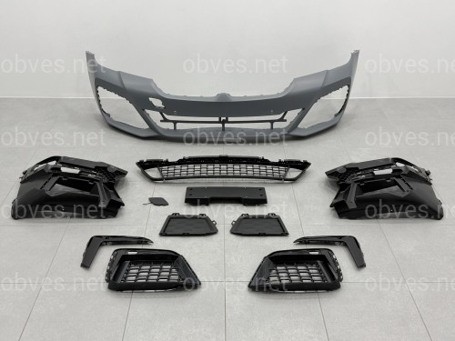 Передний бампер M Paket BMW 5 Series G30 G31 LCI 2020-2023