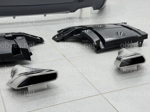 Комплект обвеса M paket LCI BMW 5 series G30 2020+ (передний / задний бампер, пороги, насадки на труби, жалюзи, ноздри)
