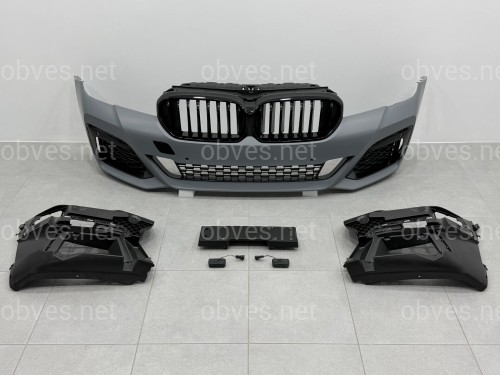 Комплект обвеса M paket LCI BMW 5 series G30 2020+ (передний / задний бампер, пороги, насадки на труби, жалюзи, ноздри)