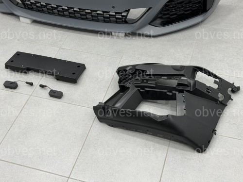 Комплект обвеса M paket LCI BMW 5 series G30 2020+ (передний / задний бампер, пороги, насадки на труби, жалюзи, ноздри)