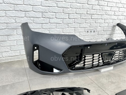 Комплект рестайлинга M340i для BMW 3 series G20 2018-2022 в 2023+ с фарами Shadow Line