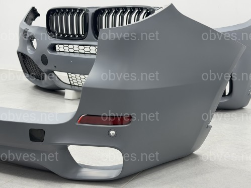 Комплект обвеса M-Tech для BMW X5 F15 (передний / задний бампер, пороги, арки,трубы)