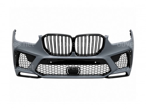 Передний бампер X5M F95 с решеткой для BMW G05 2018-2022 Передний бампер X5M F95 с решеткой для BMW G05 2018-2022