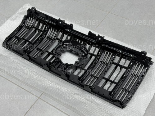 Решетка радиатора с ресницами Toyota Land Cruiser Prado 150 2018-2022