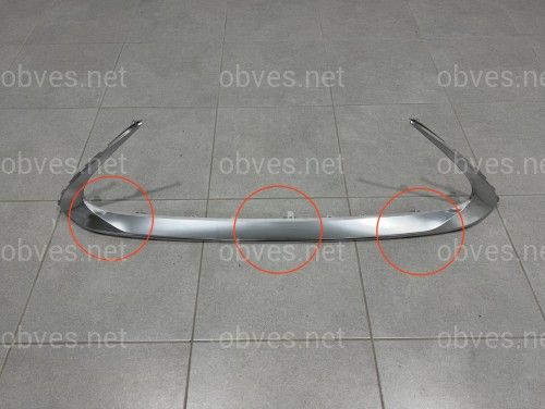 Хром молдинг решетки нижний 5312233020 Lexus ES 2015-2018 есть царапина