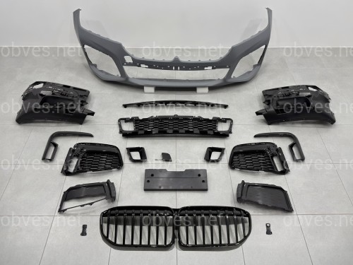 Комплект обвеса с решеткой M760 BLACK для BMW 7 series G12 2019-2022 Комплект обвеса с решеткой M760 BLACK для BMW 7 series G12 2019-2022