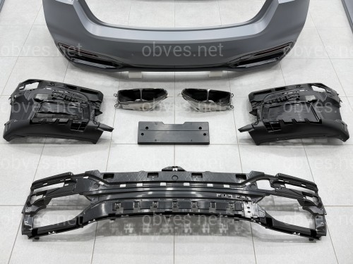 Комплект обвеса с решеткой M760 BLACK для BMW 7 series G12 2019-2022 Комплект обвеса с решеткой M760 BLACK для BMW 7 series G12 2019-2022
