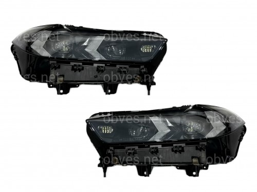 Фары Full LED Shadow line для BMW X5 G05 X6 G06 2023-2026 комплектные с блоками 2шт Фары Full LED Shadow line для BMW X5 G05 X6 G06 2023-2026 комплектные с блоками 2шт