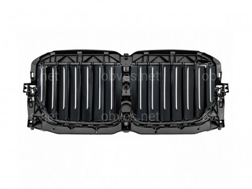 Центральные жалюзи с моторчиком СЕРЫЕ 51749465366 для BMW X7 G07 2019-2022