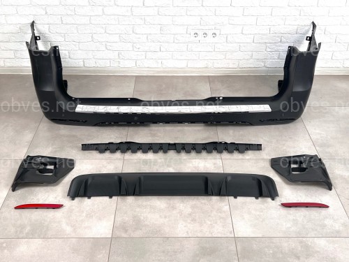 Задний бампер AMG для Mercedes V Class Vito Metris W447 2014- Задний бампер AMG для Mercedes V Class Vito Metris W447 2014-