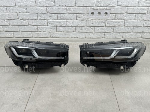 Фары Full LED Shadow line для BMW 5 series G30 G31 2020-2023 комплектные с блоками 2шт Фары Full LED Shadow line для BMW 5 series G30 G31 2020-2023 комплектные с блоками 2шт