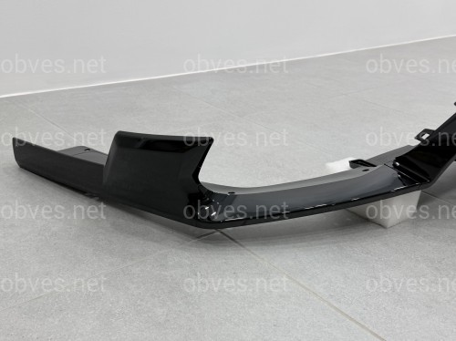 Диффузор с лезвиями заднего бампера M Paket LCI для BMW X6 G06 2019-2026, цвет черный глянец Диффузор с лезвиями заднего бампера M Paket LCI для BMW X6 G06 2019-2026, цвет черный глянец
