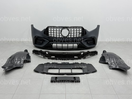 Передний бампер AMG 63 для Mercedes GLC X254 2023- Передний бампер AMG 63 для Mercedes GLC X254 2023-