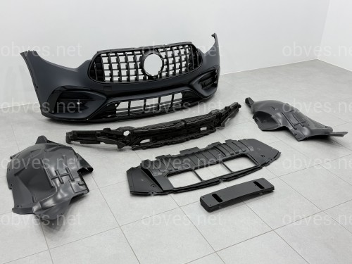 Передний бампер AMG 63 для Mercedes GLC X254 2023- Передний бампер AMG 63 для Mercedes GLC X254 2023-