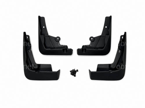 Брызговики Audi A8 2022-2026 комплект 4шт. Брызговики Audi A8 2022-2026 комплект 4шт.
