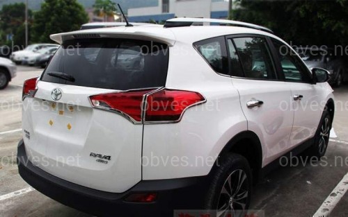 Хром накладки на стопы Toyota RAV-4 2013-2015 Хром накладки на стопы Toyota RAV-4 2013-2015