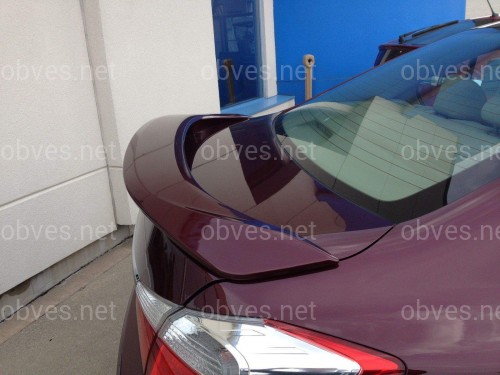 Спойлер на багажник Honda Accord CL 9 2012 со стоп сигналом ABS пластик