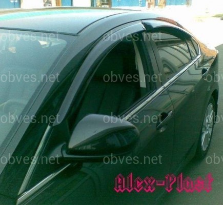Дефлекторы окон EGR Mazda 6 2008-2012