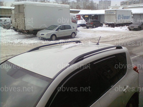 Рейлинги на крышу продольные для Toyota Rav 4 long (на короткую нужно укоротить) 2006-2012